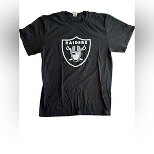 Raiders Black Men's Short Sleeve Tee